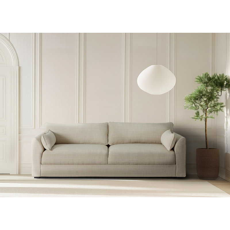 Brumfield Model 15 3-Seater, Venga, Cream Performance Basketweave