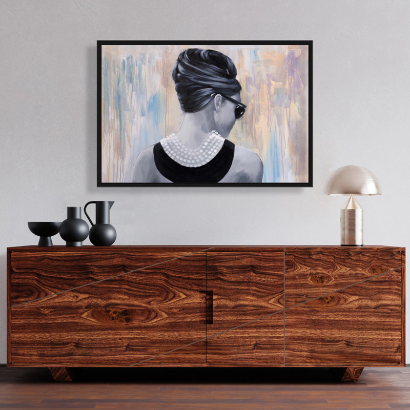 «Actress Audrey Hepburn» sur toile