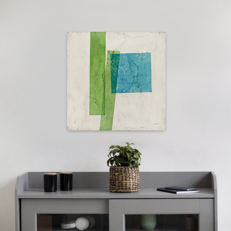 Harmony I No Lines, art moderne abstrait, H 18 po x l 18 po