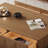 American retro style simple coffee table TV stand