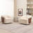 Andretta Linen Swivel Barrel Chair(Set of 2)-2087832346