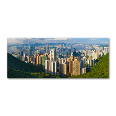 Hong Kong Panorama - No Frame Print on Canvas