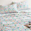 Ensemble de draps en flanelle de coton-114494941