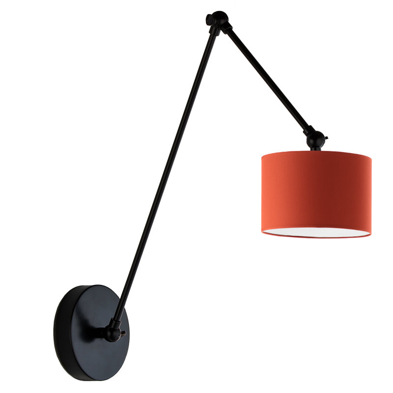 Bloomingdale A-Frame Sign Holder, Black, Orange