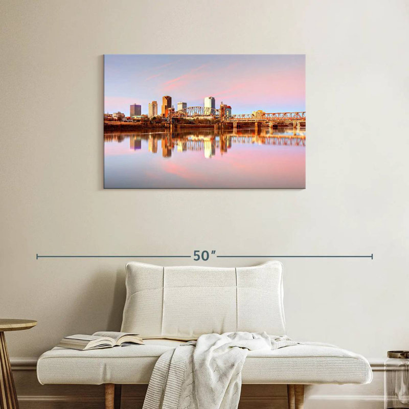 Nicci Little Rock Reflection, 24" H x 36" W