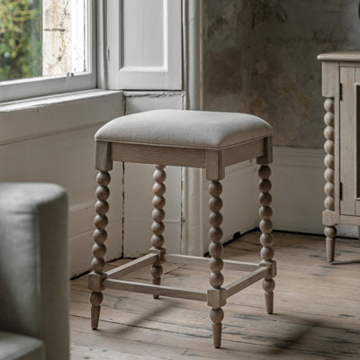 Rozar Upholstered Counter Stool