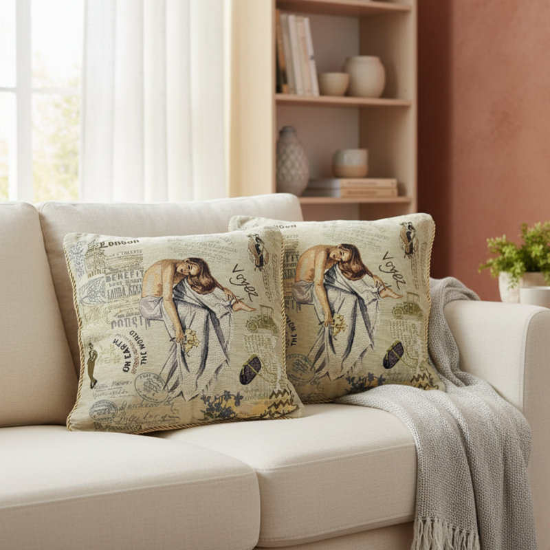 Tapestry Throw Pillow Cover
