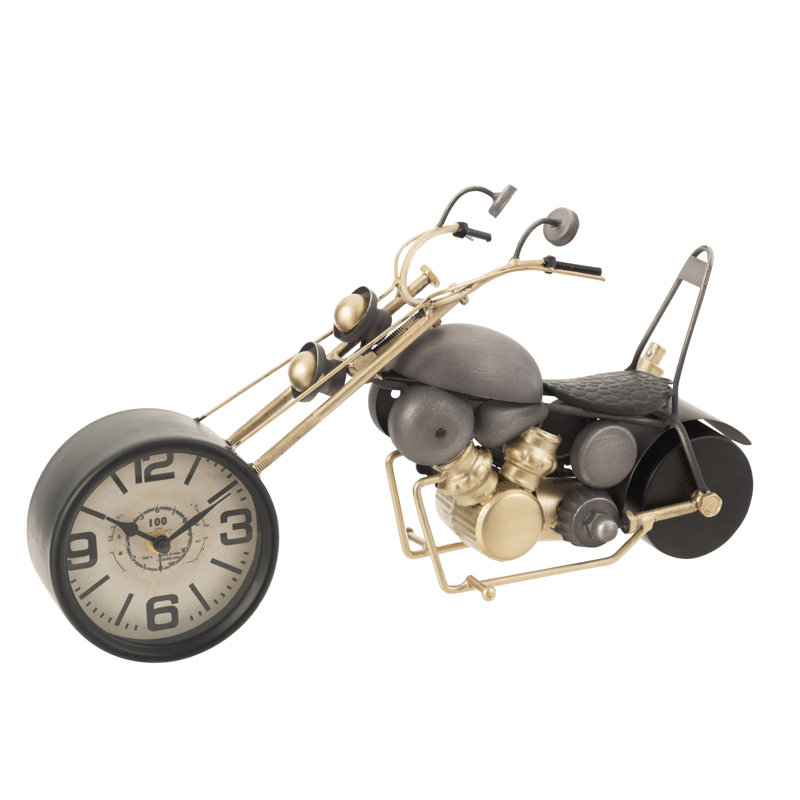 Metal Mechanical Tabletop Clock