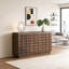 Armoire de rangement moderne à 4 portes avec portes géométriques 3D-1276683825