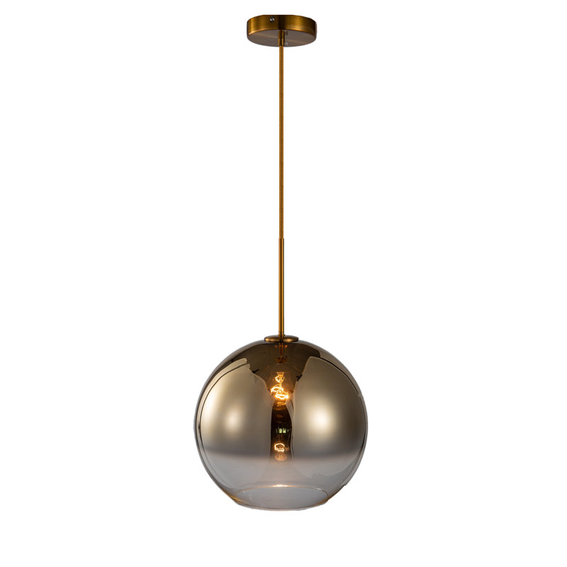 Luminaire suspendu en verre 1 lumière Kellogg