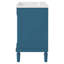 Meuble-lavabo 24 po avec lavabo supérieur, meuble de rangement moderne à 2 niveaux, meuble-lavabo simple, grandes tablettes de rangement