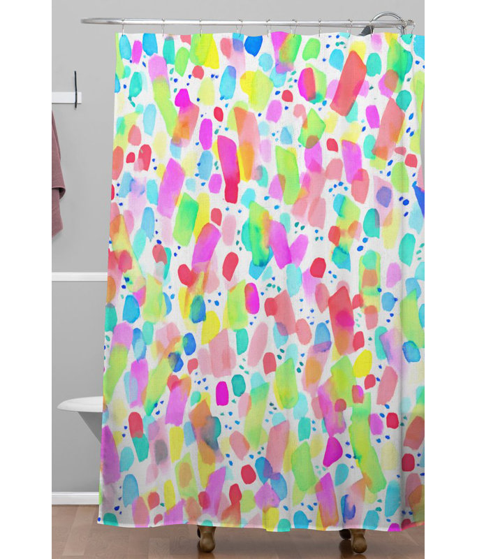 Studebaker Abstract Shower Curtain