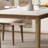 White Rectangular Sintered Stone tabletop Dining Table-110983094