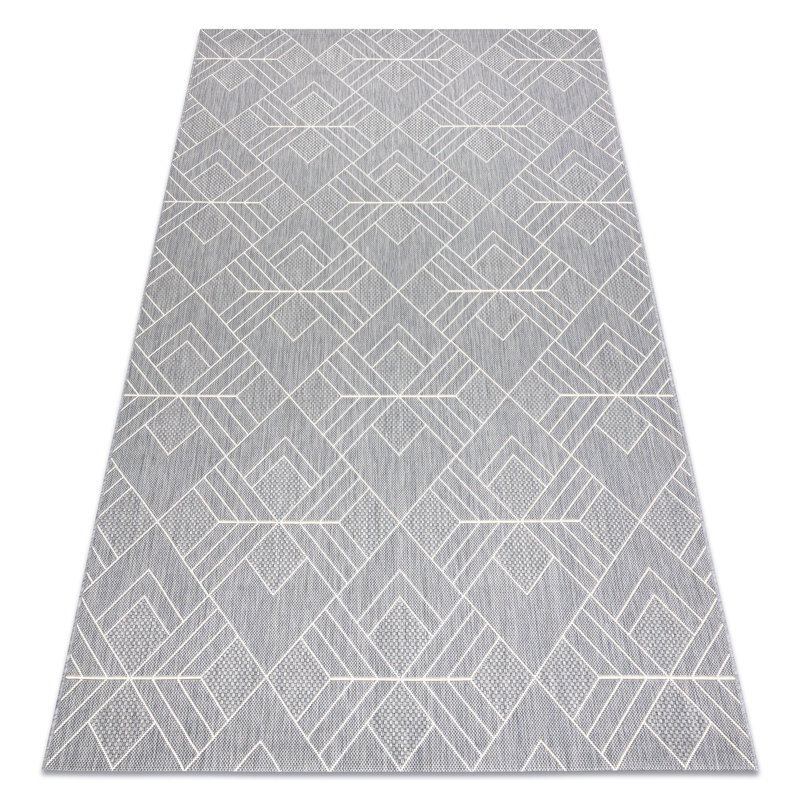Tularosa Geometric Indoor / Outdoor Area Rug, Rectangle 80 x 150cm