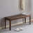 Spero Entryway Bench Dining Bench Solid Wood End of Bed Bench-64983363