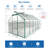 Green-6 X 8 FT Outdoor Patio Greenhouse-112833780
