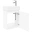 Single Bathroom Vanity with Ceramic Basin-205916193