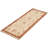 Bertan One-of-a-Kind 2'4" X 6'8" New Age Runner Wool Area Rug in Cream