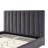 Dark Grey Queen Bed