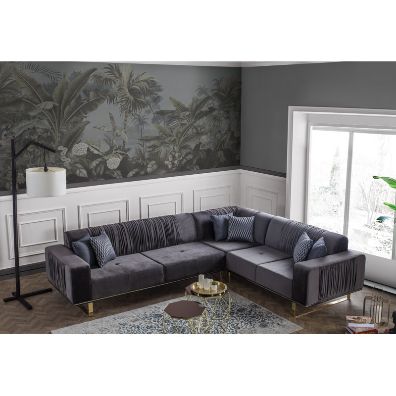 Canapé modulaire 118 po