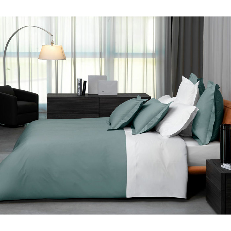 Gemma Duvet Cover, King Duvet Cover, Wilton Blue