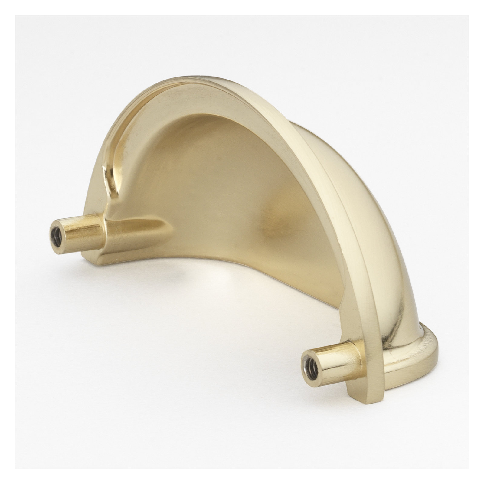 Classic 3" Center to Center Cup/Bin Pull, Champagne Gold