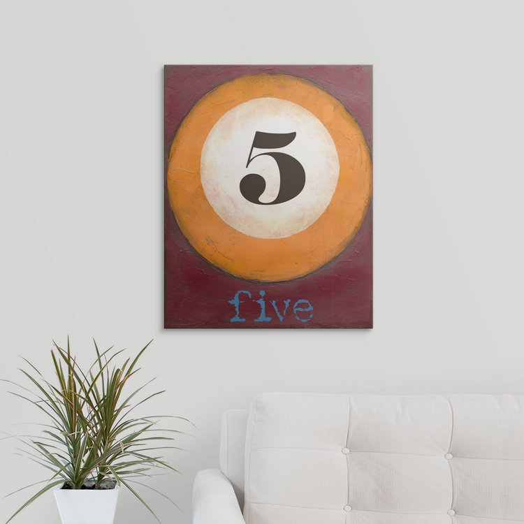 «Graphic Pool V», reproduction d'art graphique par Jennifer Goldberger, H 30 po x l 24 po x P 1,5 po, Toile