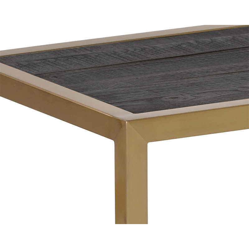 Carver 51'' W Glass Console Table
