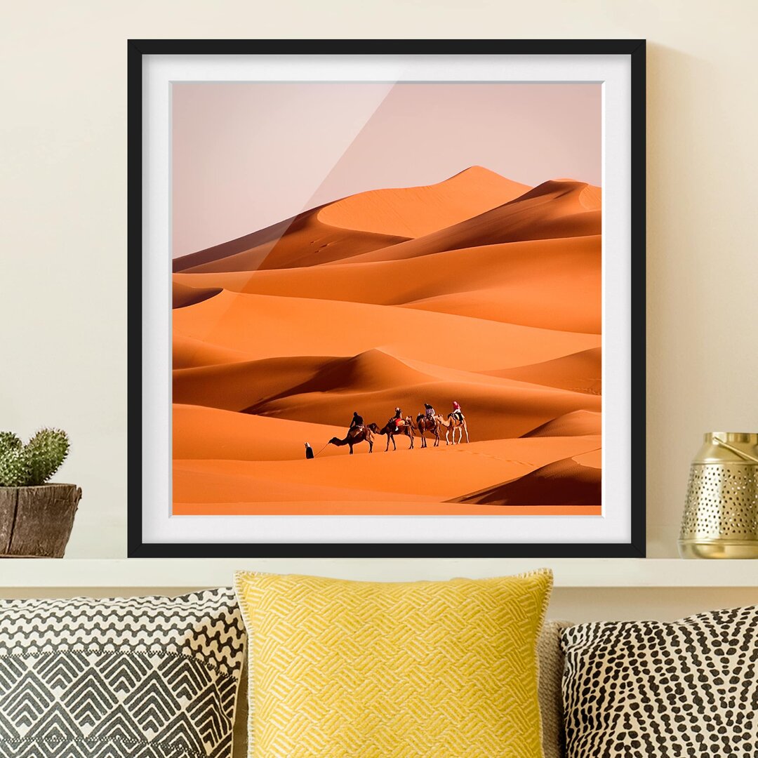 Gerahmtes Poster Namib Desert