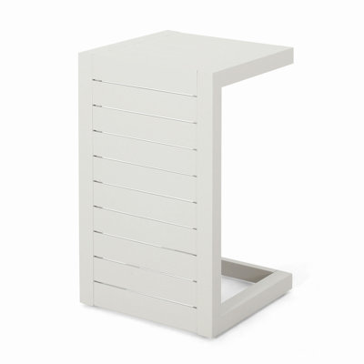 Table en forme de C Cape Coral Alu