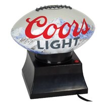  Coors Light Hot Air Popcorn Maker, Football Shaped Air Popper,  with Serving Bowl, Kernel Measuring Cup, Butter Melter, Makes Healthy  Snacks with No Oil or Microwave, for Movie Nights and Sports