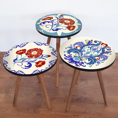 Tables gigognes 3 pieds Backes
