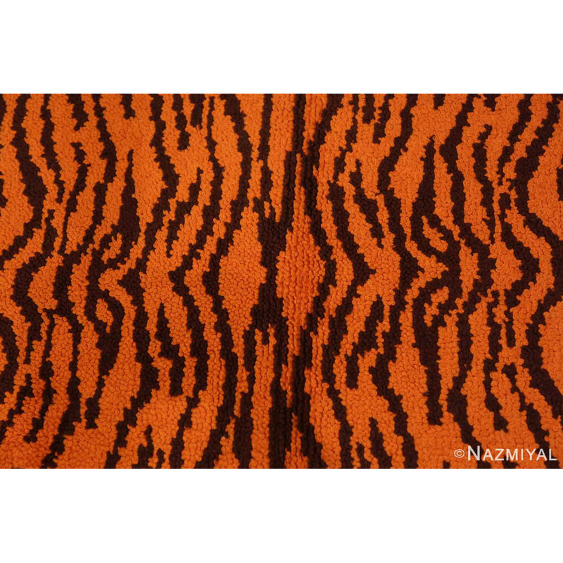 Scandinavian One-of-a-Kind Rectangle 3'2" X 4'10" Area Rug