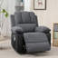 87 cm Wide Corduroy Wall Ergonomic Recliner with Massager-799006742