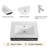  Exmore 24" Wall-Mounted Vanity with Ceramic Sink,Soft-Close Doors-1977447002