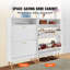 16 Pair Shoe Storage Cabinet