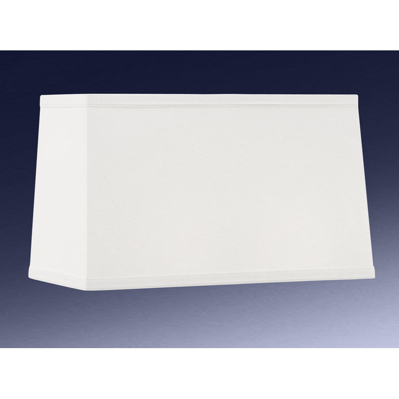 9.5'' H x 9'' W Linen Rectangle Lamp Shade
