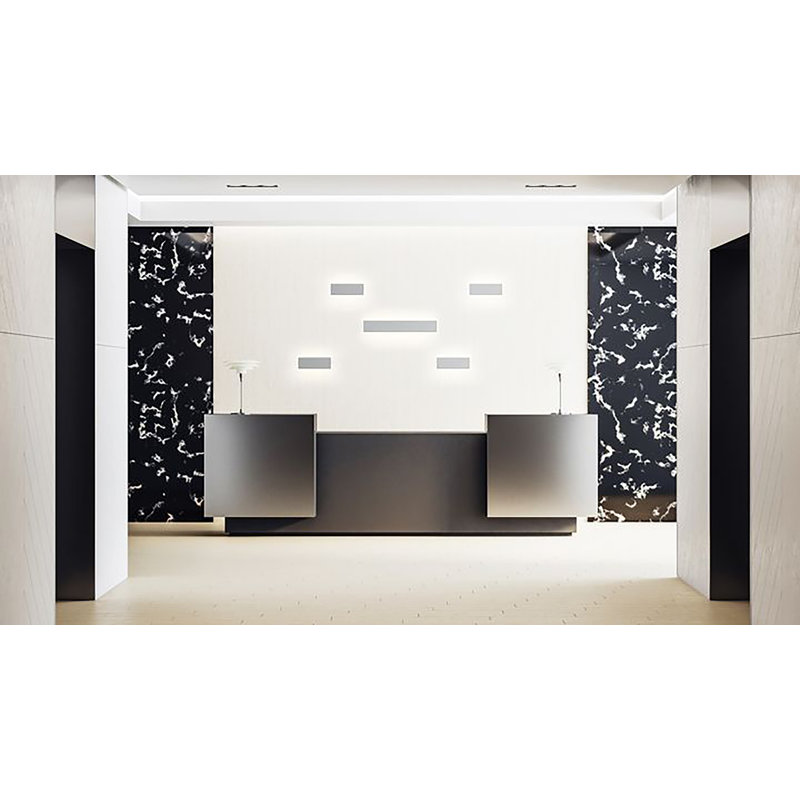 Applique murale d'extérieur à DEL 2 lumières Runner, H 5,5 po x l 5,5 po x P 2,37 po