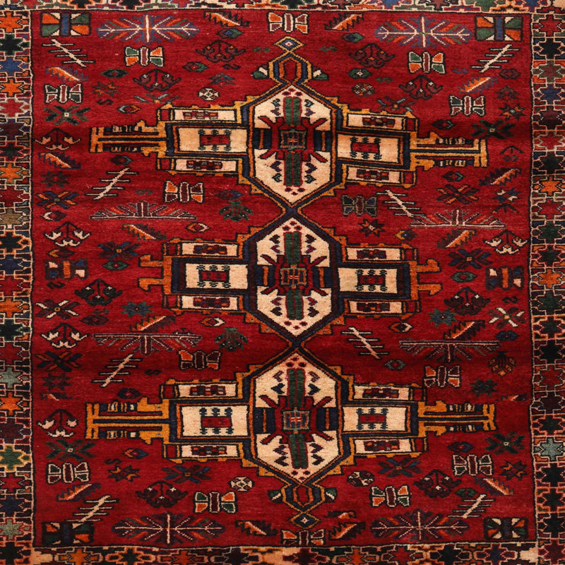 Oriental Indoor Rug, Round 3'