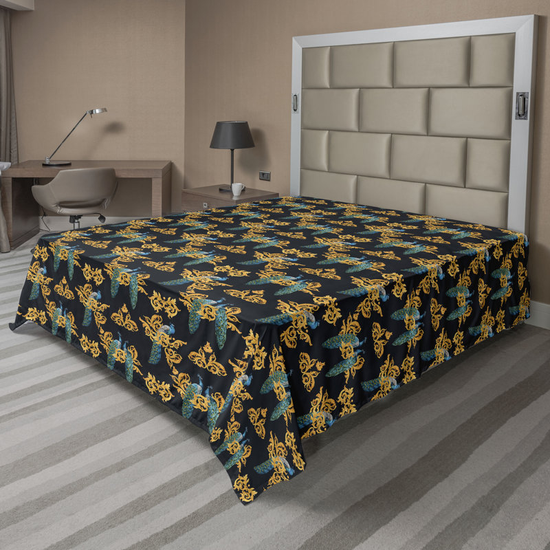 Drap plat Ambesonne, Drap plat pour très grand lit californien