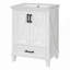30 Inch Wall-Mounted Bathroom Vanity with Calacatta Gold Sintered Stone Top, Ceramic Basin, and Espresso Woodgrain Storage Cabinet-118401262