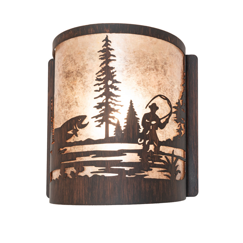 1 - Light Flush Mounted Sconce