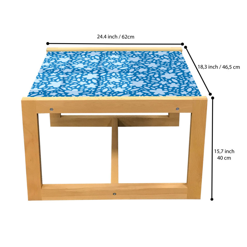Jalee Sled Coffee Table, 62cm H x 46cm W x 40cm D