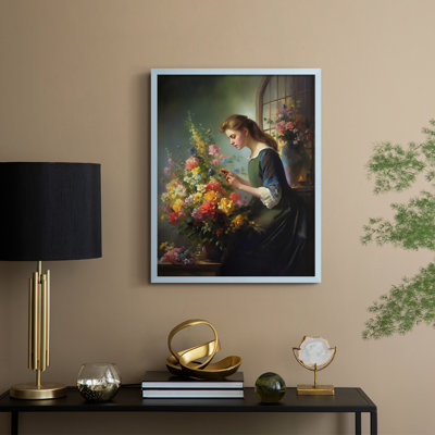 Reproduction encadrée WOMEN Series CDxxxv - bois massif