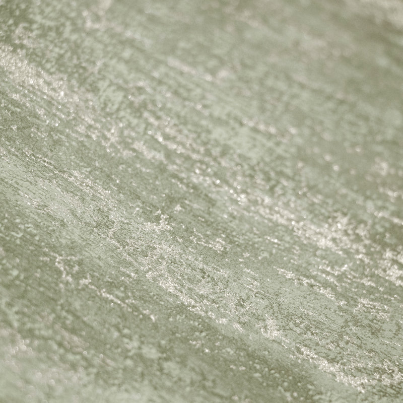 Urban Classics Collection Brera Metallic Abstract Distress Wallpaper Roll, Green