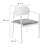 Aeris 7-Piece Outdoor Patio Aluminum Dining Set -112721782