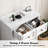 Valera 5-Drawer Dresser With Elegant Arched Base And Round Metal Knobs-464588341