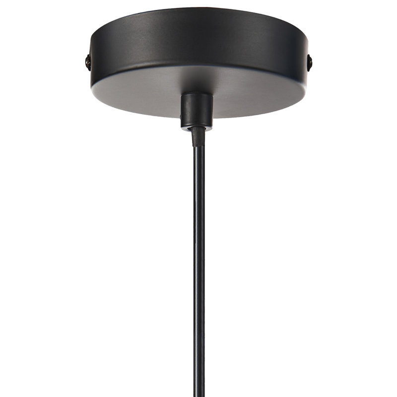Blumenfeld 1 - Light Matte Ball Pendant, Black