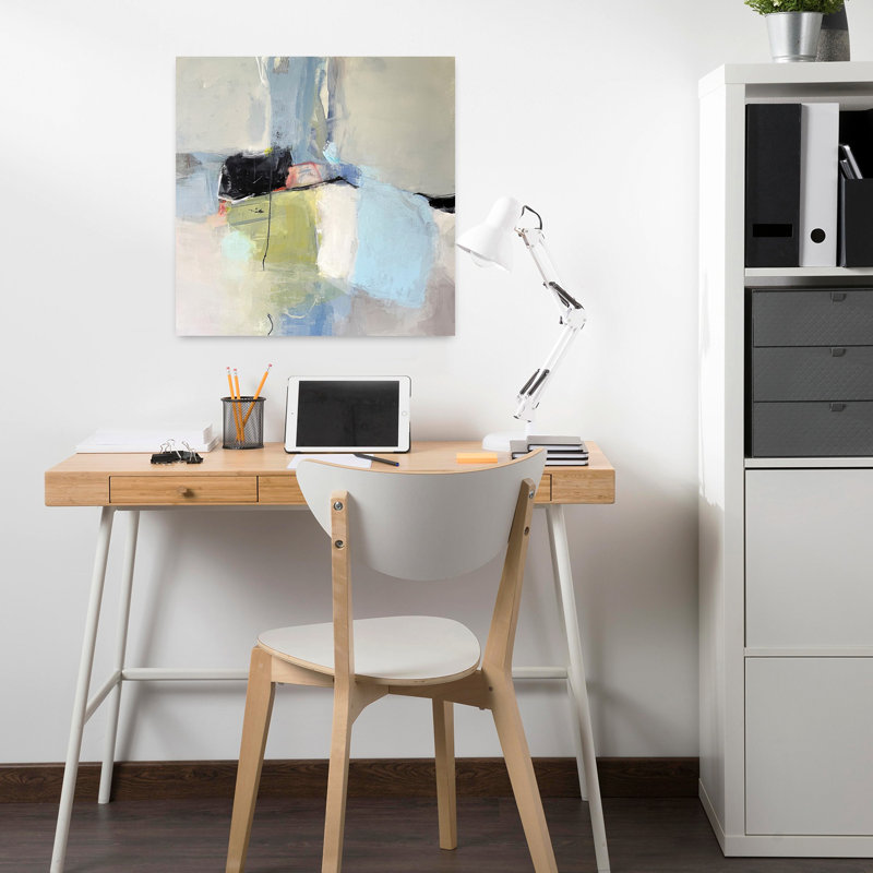 Grand Junction, art contemporain abstrait, H 18 po x l 18 po