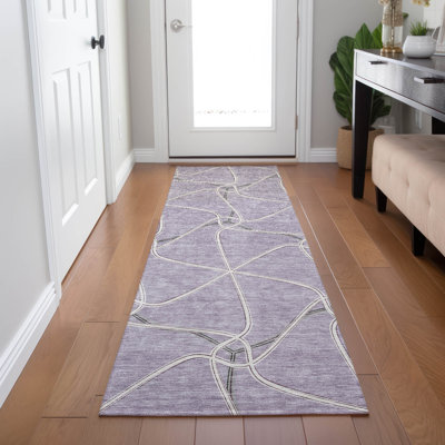  Aleg Area Rug with Non-Slip Backing